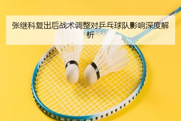 张继科复出后战术调整对乒乓球队影响深度解析